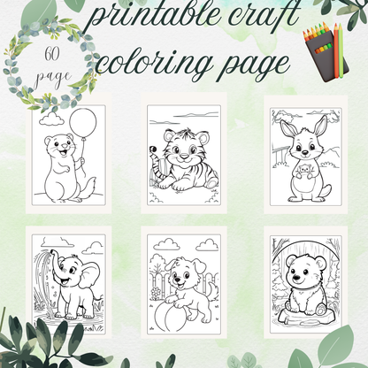 Animal Coloring Pages_ParentZone